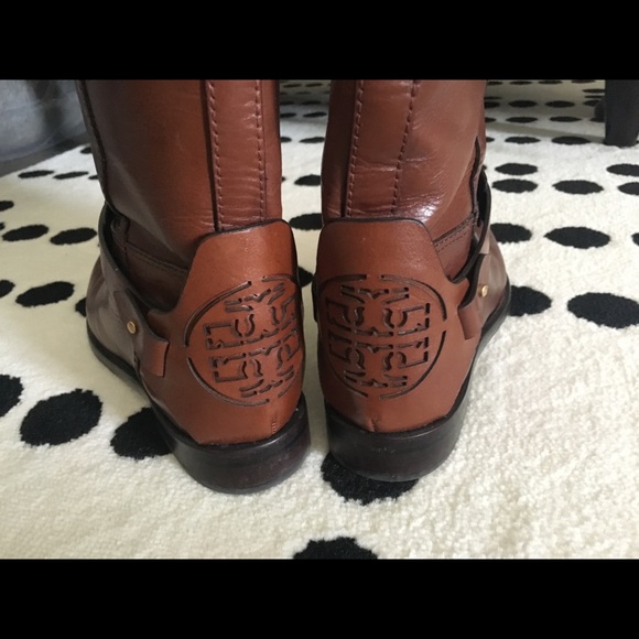 Tory Burch Derby Riding Boots - Picture 4 of 6
